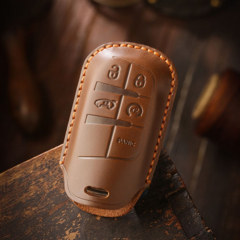 Jeep Compass Commander Leather Key Case(#JE179)
