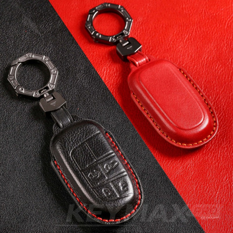 Jeep Compass / Commander / Renegade Handmade Leather Key Case（#JE170）