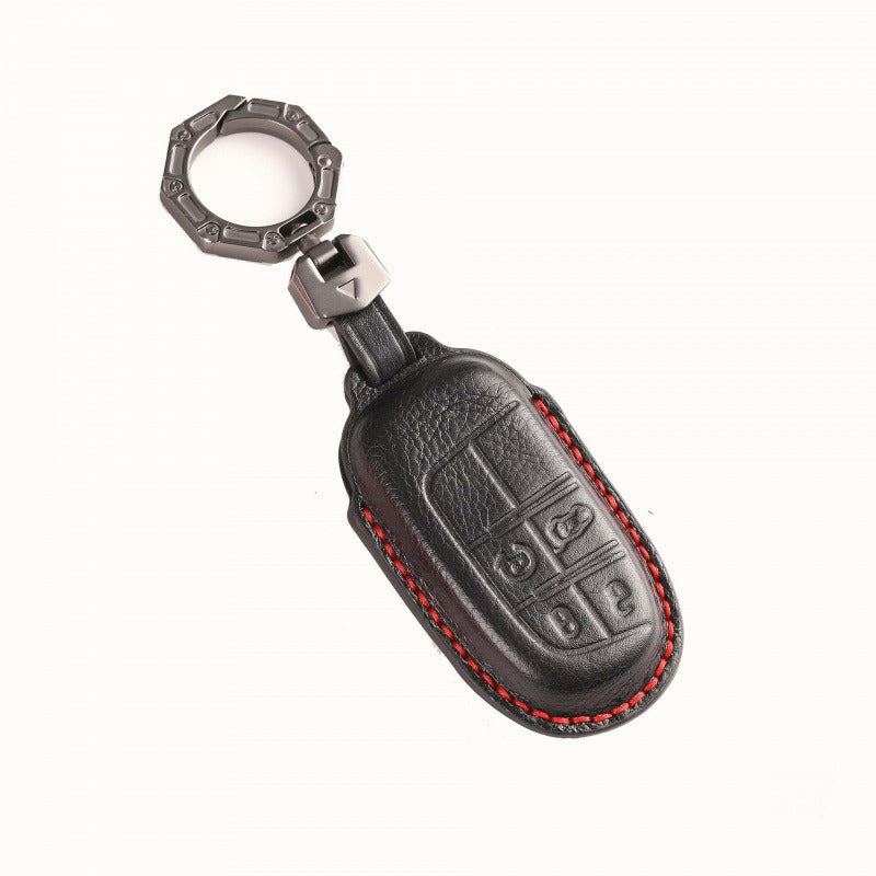 Jeep Compass / Commander / Renegade Handmade Leather Key Case（#JE170）