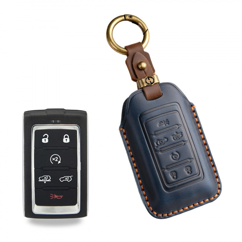 Jeep Grand Cherokee 4xe Leather Key Case(#JP32)