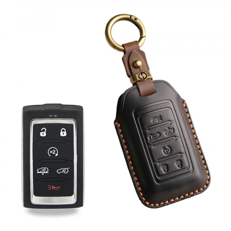 Jeep Grand Cherokee 4xe Leather Key Case(#JP32)