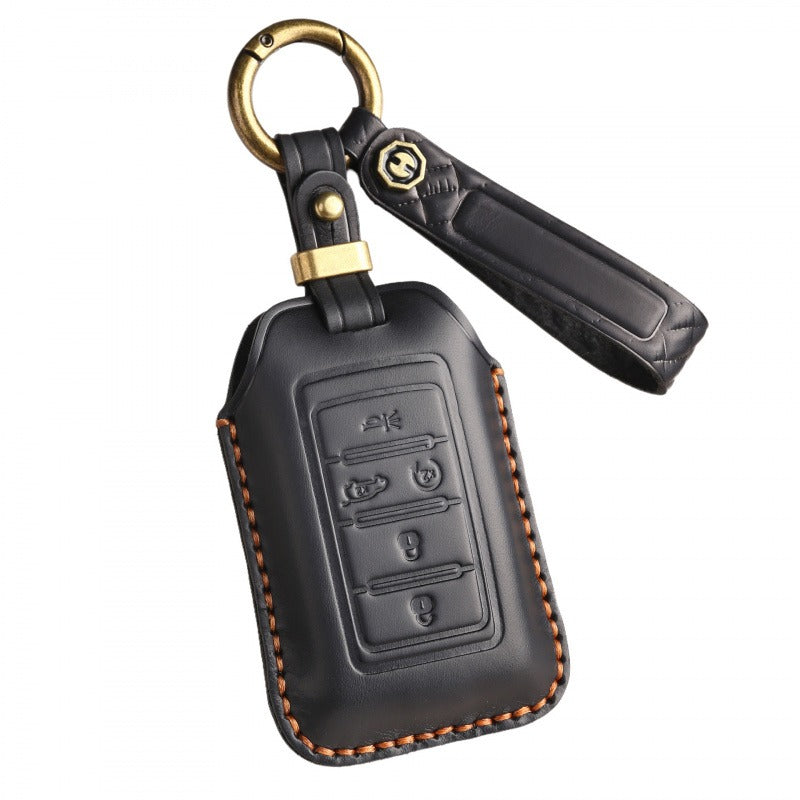 Jeep Grand Cherokee Retro Leather Key Case(#JE180)