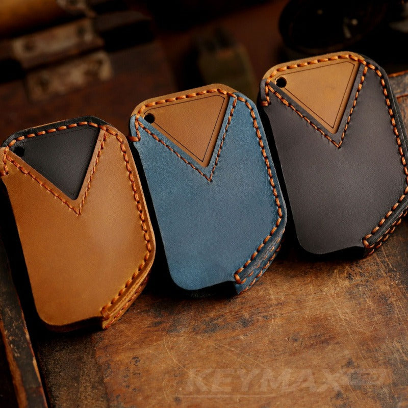 Jeep Wrangler Sahara Rubicon Leather Key Case(#JE176)