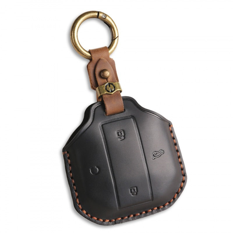 Jetour Traveler Handmade Leather Key Case Genuine Cowhide Cover(#JE108)