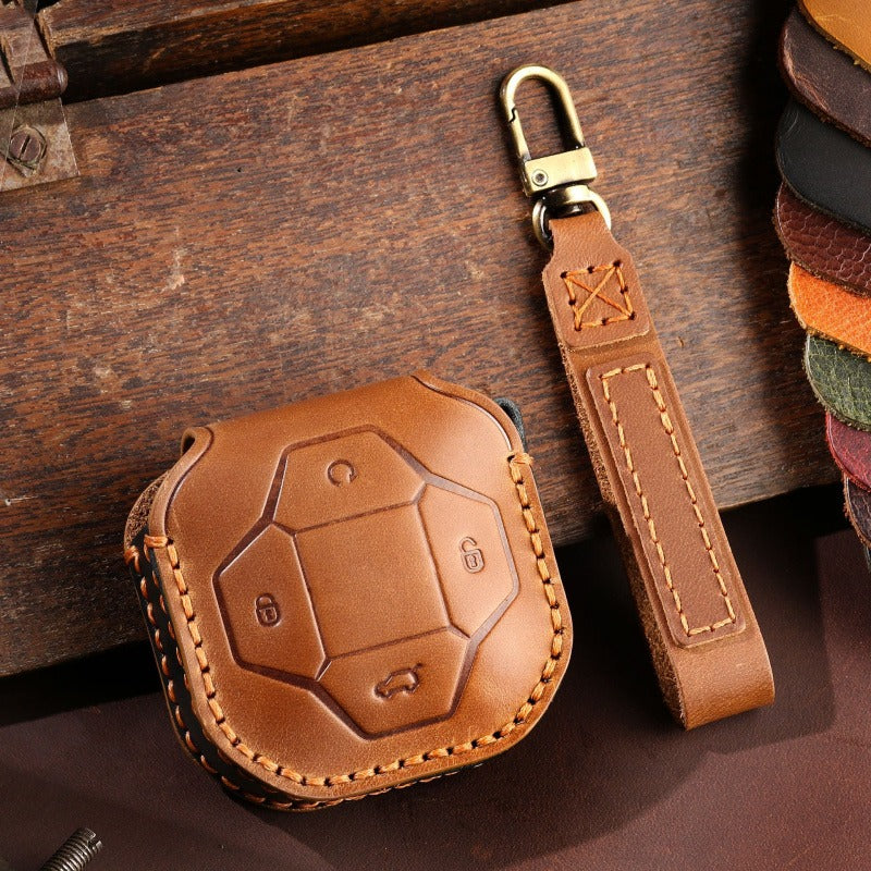 Jetour Traveler Leather Key Case(#CY80) - Brown