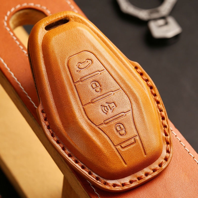 Jetour X70 Plus X90S X95 Wujie PRO Leather Key Case(#CY88)