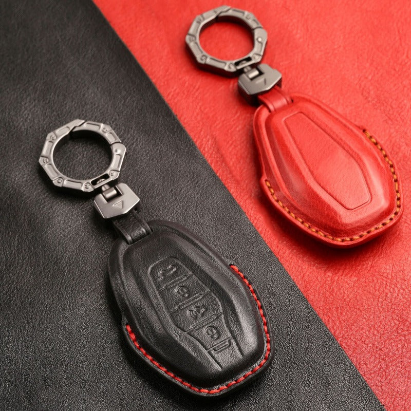 Jetour X70 Plus X90S X95 Wujie PRO Leather Key Case(#CY88)