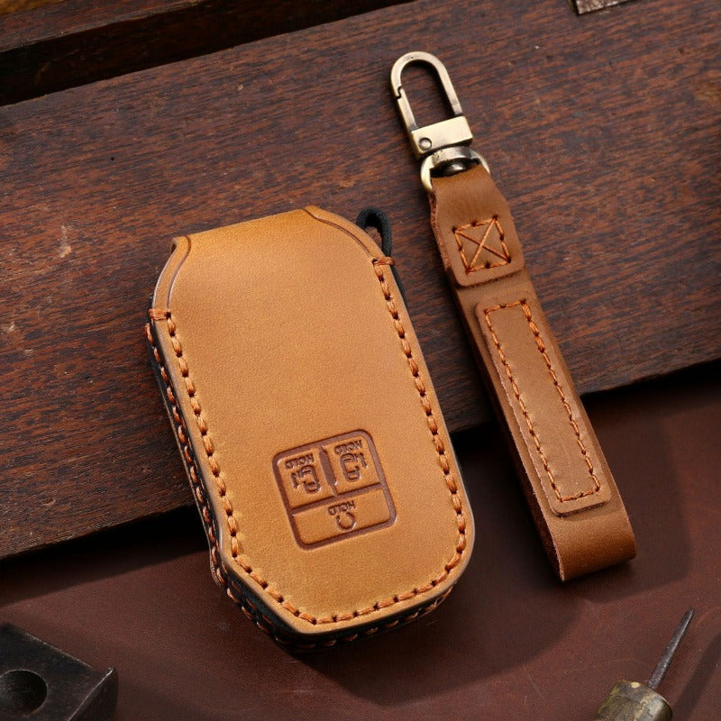 KIA Carnival EX SX Key Case(#KA235) - Brown