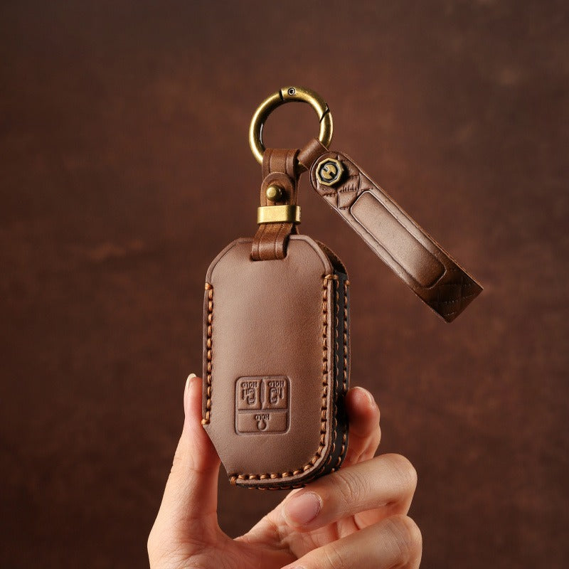 Kia Carnival Handmade Leather Key Case(#KA232)