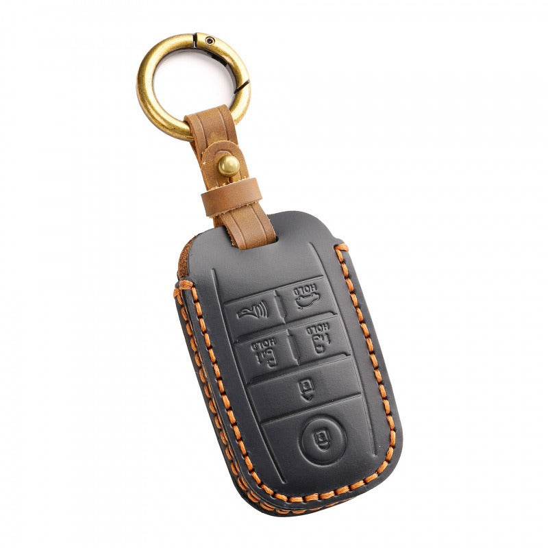 KIA Carnival MPV Handmade Leather Key Case（#KA239）