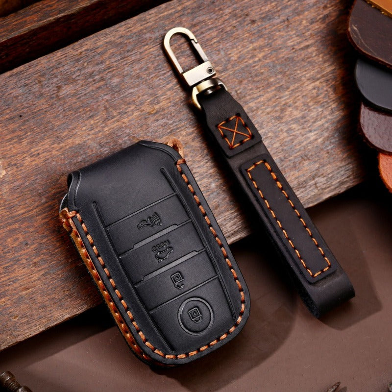 KIA Full Series Smart Key Case Collection(#KA231) - Key-4 / Black