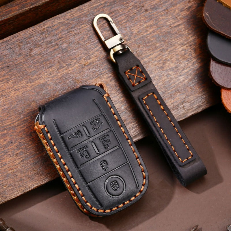 KIA Full Series Smart Key Case Collection(#KA231) - Key-6 / Black