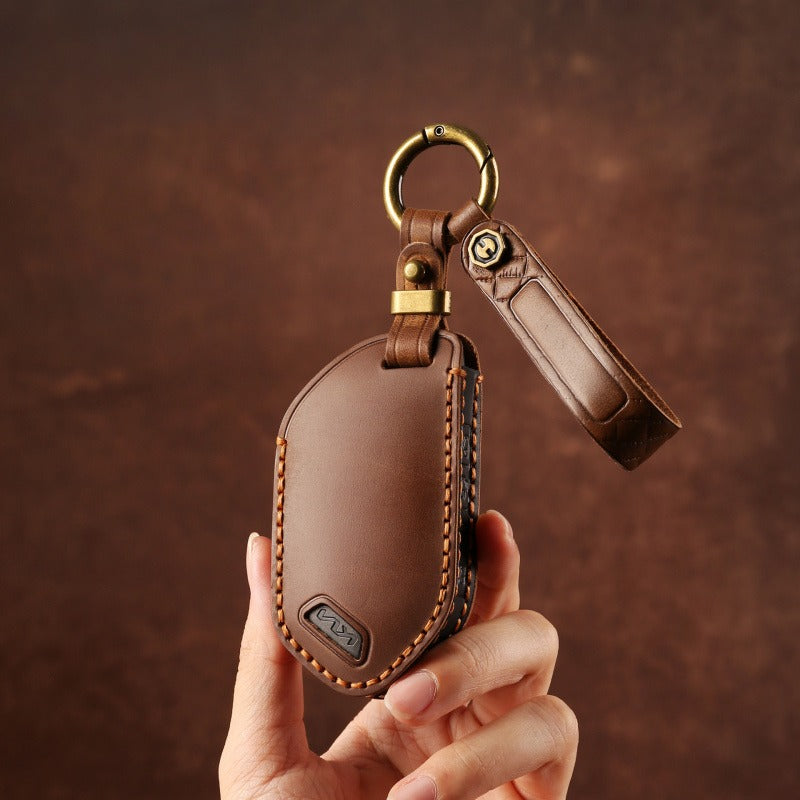 KIA Handmade Genuine Leather Key Case（#KA223）