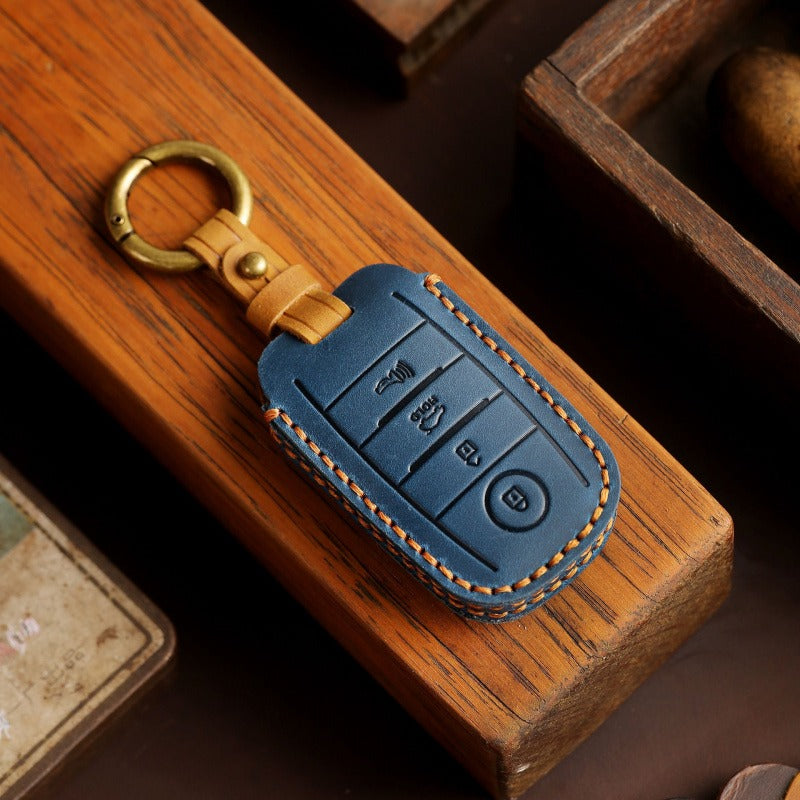 Kia K3 K4 K5 Sportage Leather Key Case(#KA203)