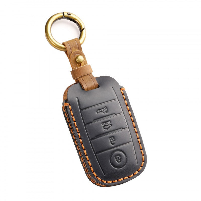 Kia K3 K4 K5 Sportage Leather Key Case(#KA203)