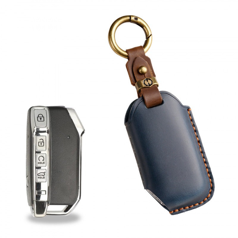 KIA K3 K5 KX5 KX3 Seltos Key Case（#KA222） - Blue