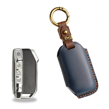 KIA K3 K5 KX5 KX3 Seltos Key Case（#KA222） - Blue