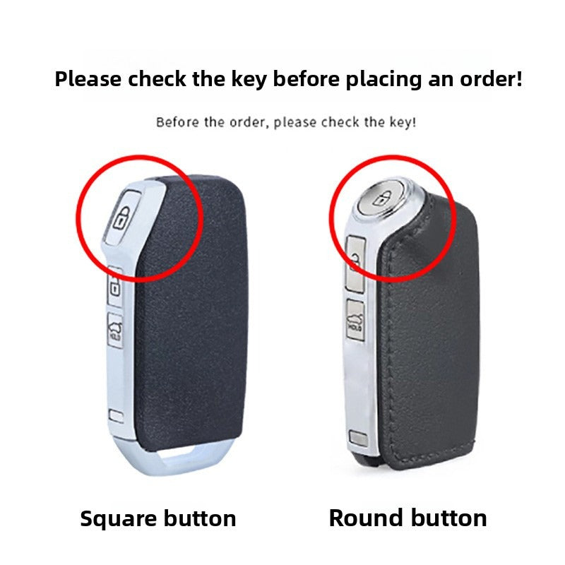 Kia K5 K3 Sportage Leather Key Case(#KA208)