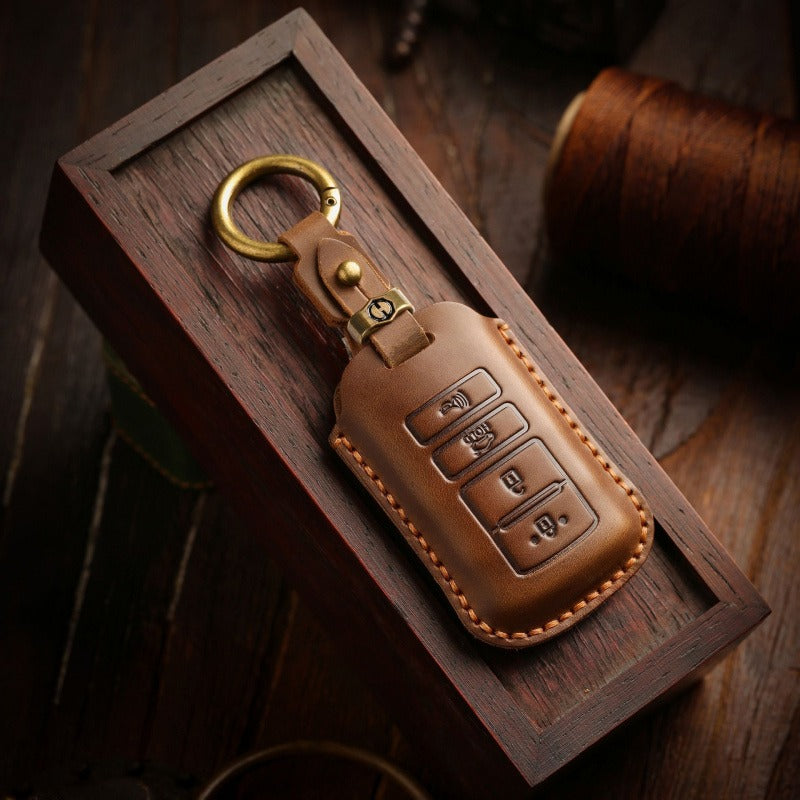 KIA K9 Genuine Leather Key Case(#KA221)