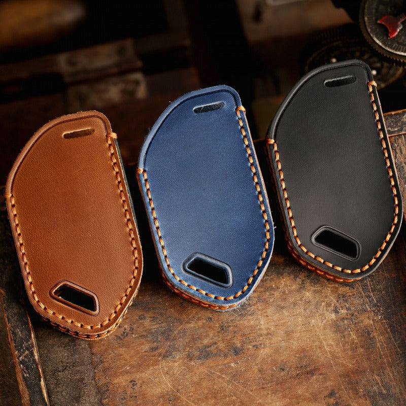 KIA Premium Genuine Leather Key Case(#KA013)