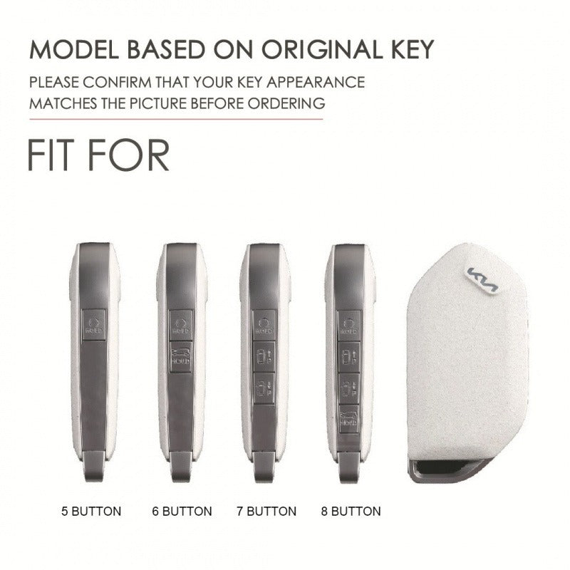 KIA Premium Genuine Leather Key Case(#KA013)