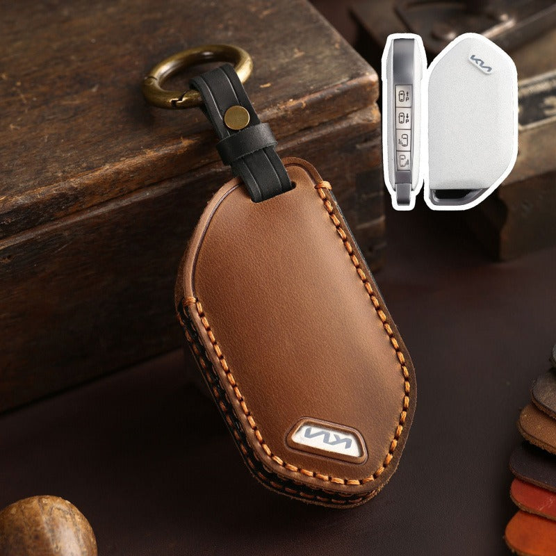 KIA Smart Key Case Collection(#KA237) - Key-9 / Brown