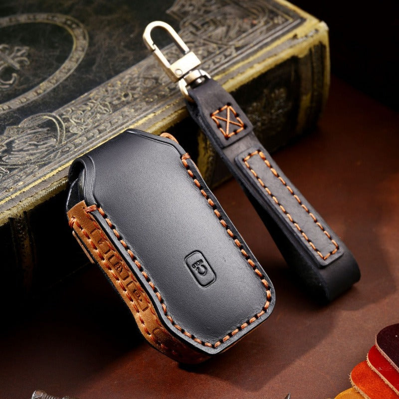 KIA Sorento / Seltos / K5 Handmade Leather Key Case(KA228)