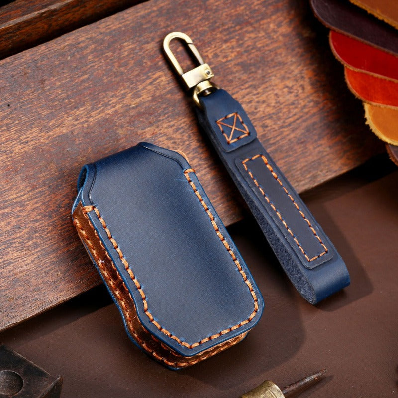 KIA Sportage K5 K4 K2 KX3 Premium Key Case(#KA229) - Type-A / Blue