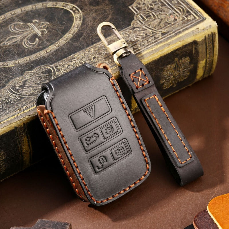 Land Rover Handmade Leather Key Case（#LR285）