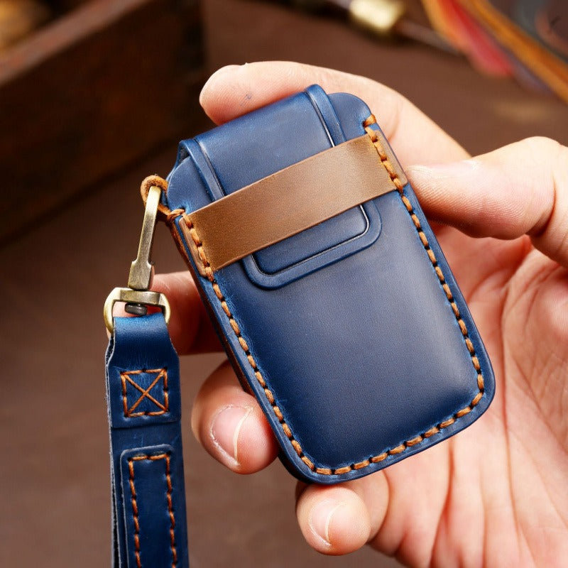 Land Rover Handmade Leather Key Case（#LR285）