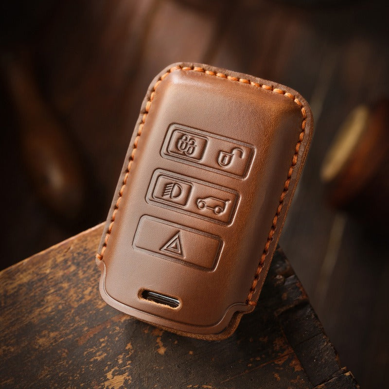 Land Rover Leather Key Case Range Rover Discovery (#LA28)