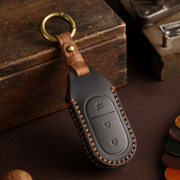 Leapmotor T03 C11 S01 C01 Leather Key Case(#LE36) - Black