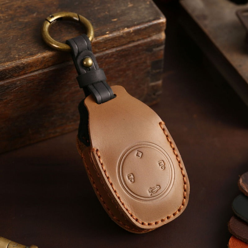 Leapmotor T03 Handmade Leather Key Case(#LE129)