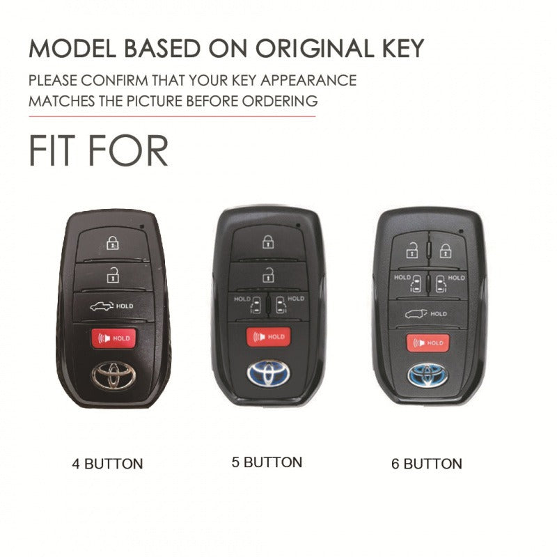 Leather Key Case for Toyota Sienna & Tundra (#TA04)