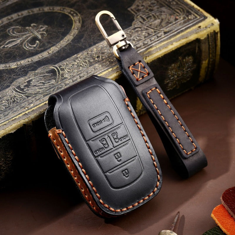 Leather Key Case for Toyota Sienna & Tundra (#TA04)