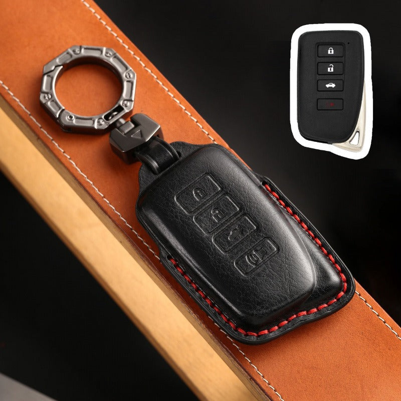 Lexus ES Series Leather Key Case(#LE326) - Black