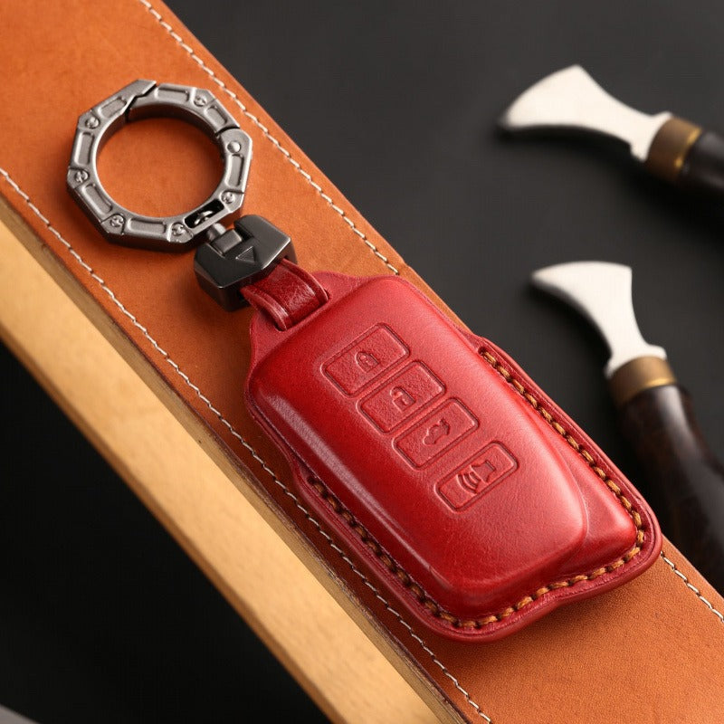 Lexus ES Series Leather Key Case(#LE326) - Red