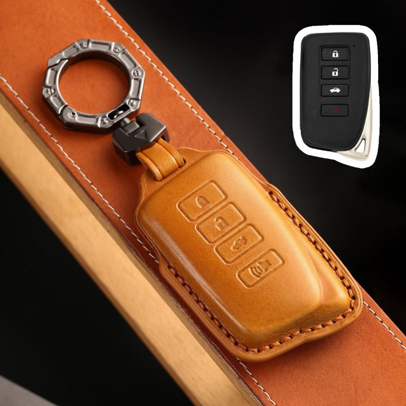 Lexus ES Series Leather Key Case(#LE326) - Black