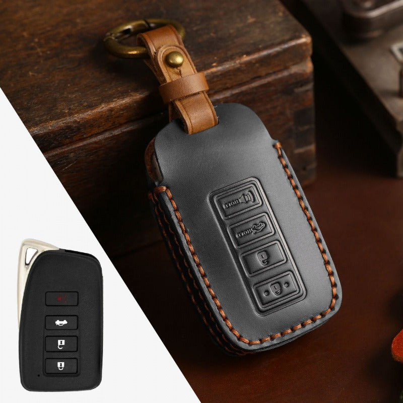 Lexus ES200 RX ES300 NX200 Key Case(#LE325) - Key-4 / Black