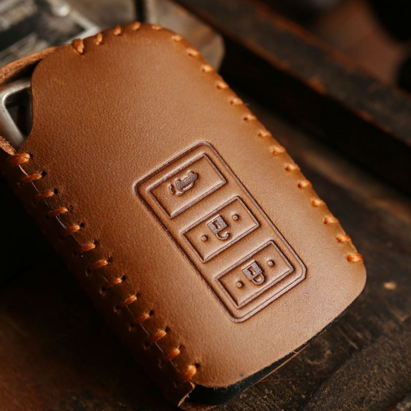 Lexus ES300h RX360 NX Crazy Horse Leather Key Case（#LE321）