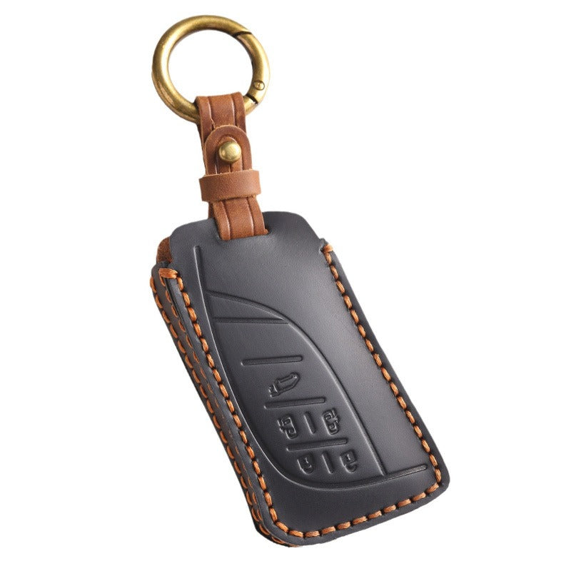 Lexus LM350h LM500 Crazy Horse Leather Key Case(#LE322)