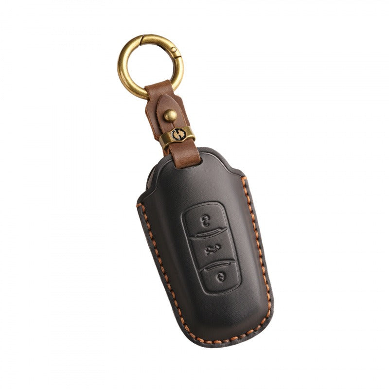 Old Geely Handmade Leather Key Case(#ge50)