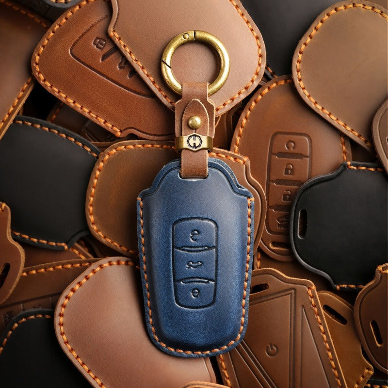 Old Geely Handmade Leather Key Case(#ge50)
