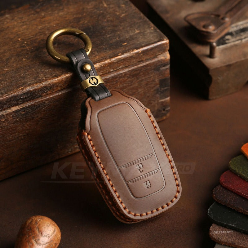 Toyota Leather Key Case for Corolla Camry Avalon RAV4 C-HR(#TA09)