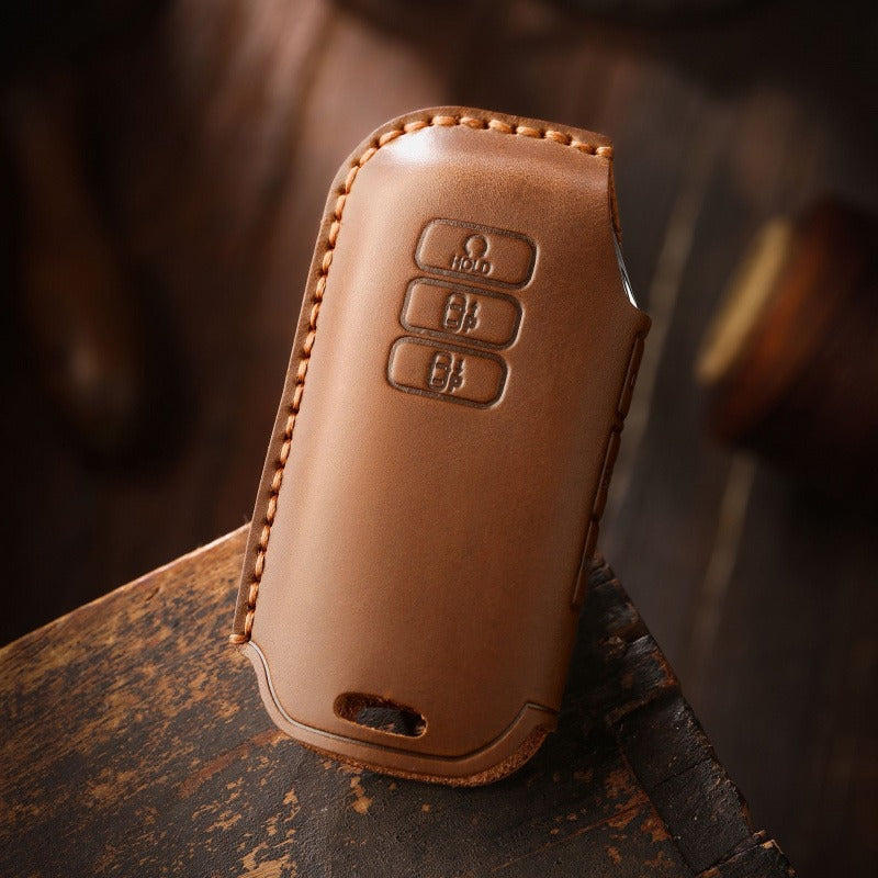 Vintage KIA Sorento / Carnival Leather Key Case(#KA226)