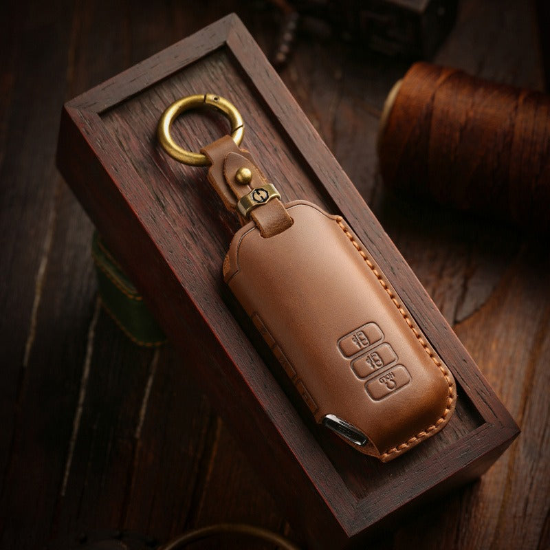 Vintage KIA Sorento / Carnival Leather Key Case(#KA226)