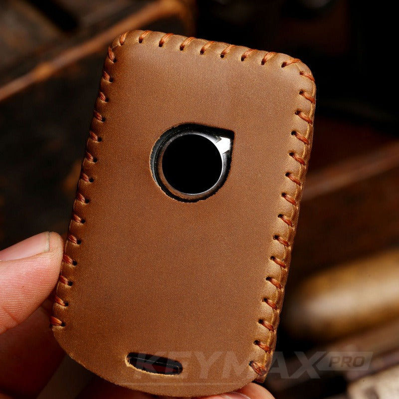 Volvo S90 XC90 XC60 S60 Handmade Leather Key Case(#V141)