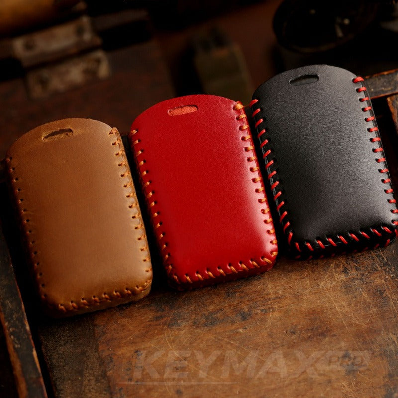 Volvo S90 XC90 XC60 S60 Handmade Leather Key Case(#V141)