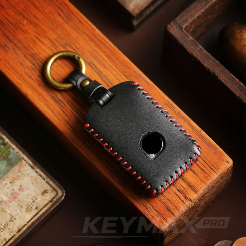 Volvo S90 XC90 XC60 S60 Handmade Leather Key Case(#V141)