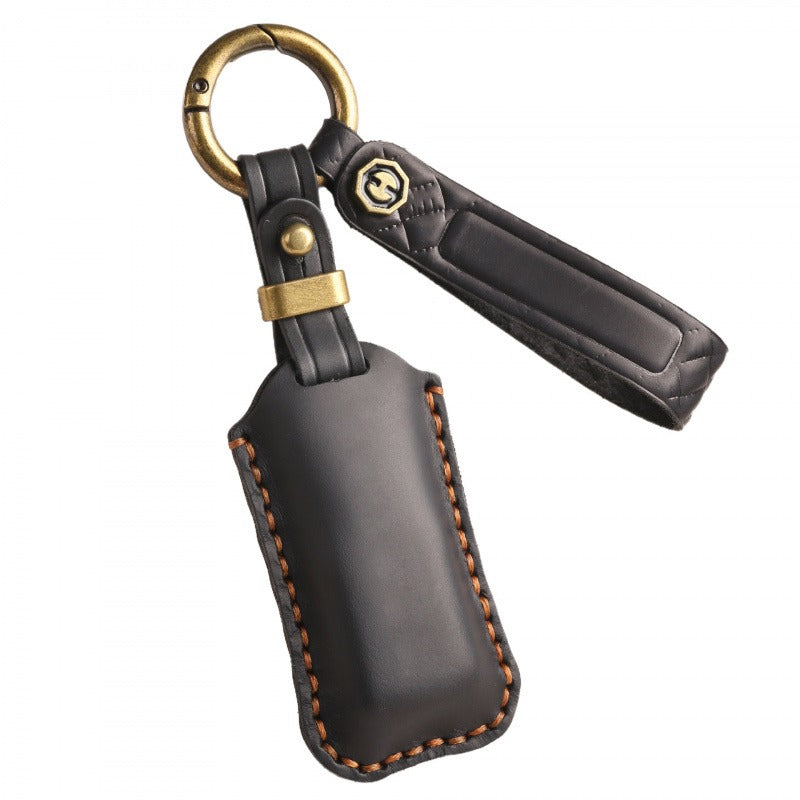 Volvo XC60 S90 Small Key Retro Leather Case(#v148)